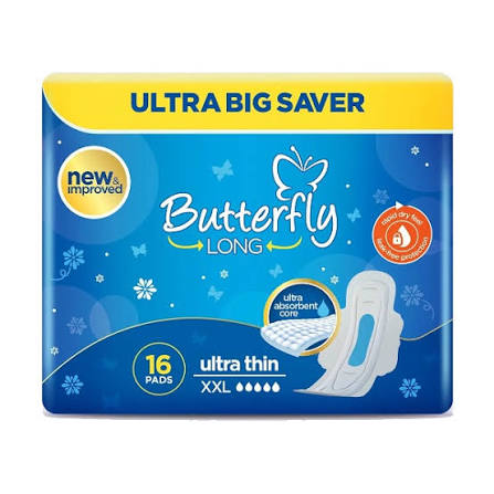Butterfly XXL Pads (16 Pads)