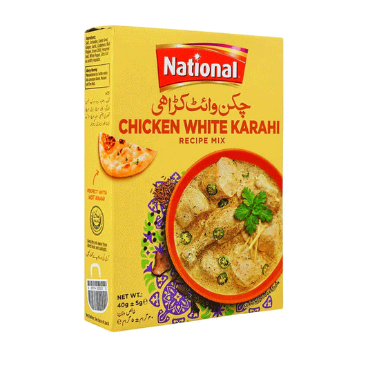 National White Karahi Masala 40g – Buy Online at Grocera