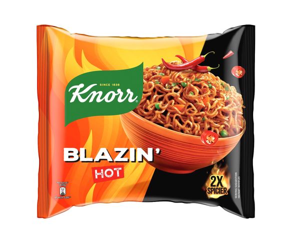 Knorr Blazin Noodles 102g | Spicy Instant Noodles Pack