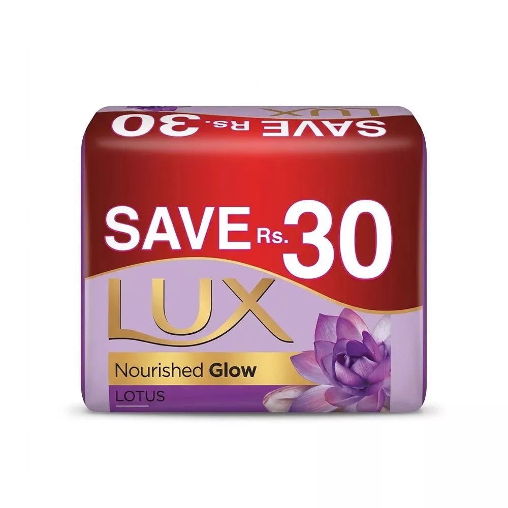 Lux Nourished Glow Soap 130g Trio Pack | 3 Bars
