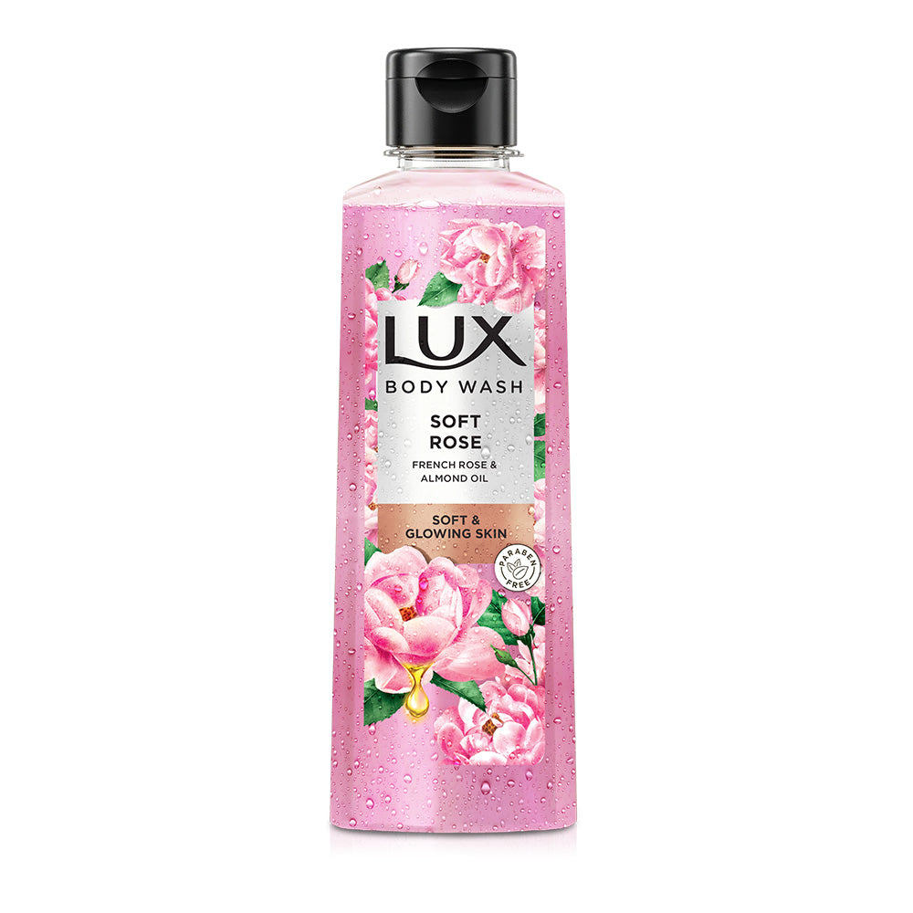 Lux Rose Body Wash 250ml | Glowing Skin Rose Fragrance Wash