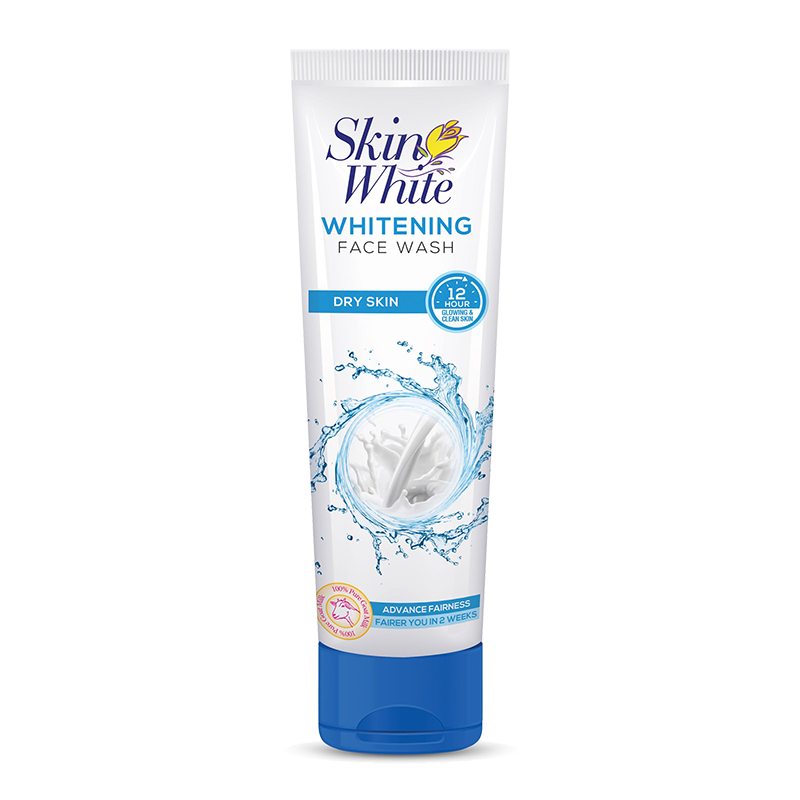 Skin White Dry Skin Face Wash 100ml | Hydrating Cleanse