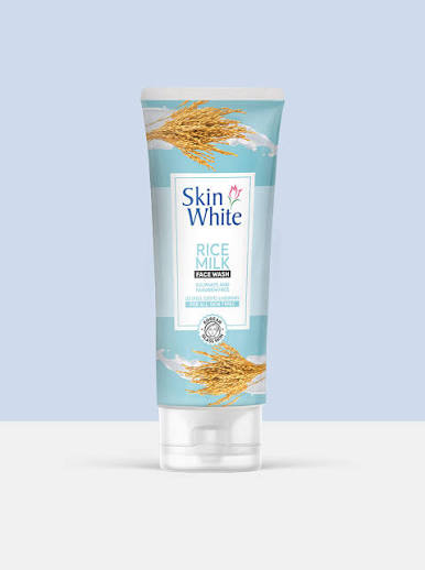 Skin White Rice Milk Face Wash 100ml | Brightening Cleanser