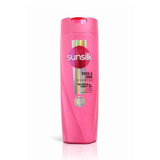 Sunsilk Thick & Long Shampoo 360ml | Hair Growth Shampoo for Thicker Hair