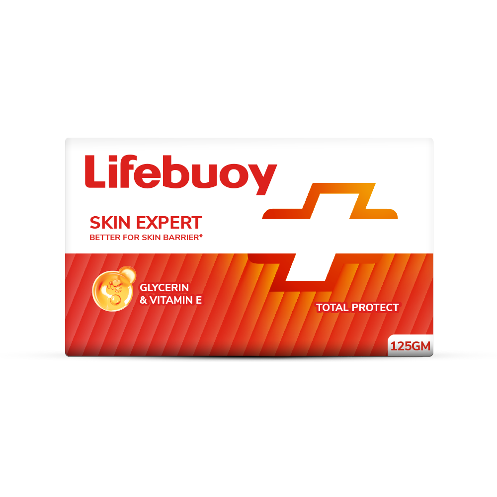 Lifebuoy Total Soap 125g | Germ Protection Antibacterial Soap