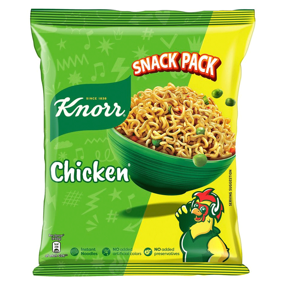 Knorr Chicken Noodles 31.5g | Single Pack Instant Noodles