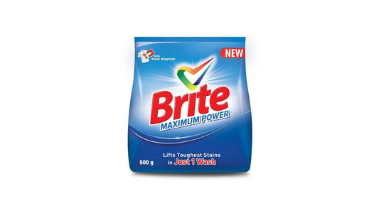 Brite Detergent Powder 500g | Affordable Stain Removal