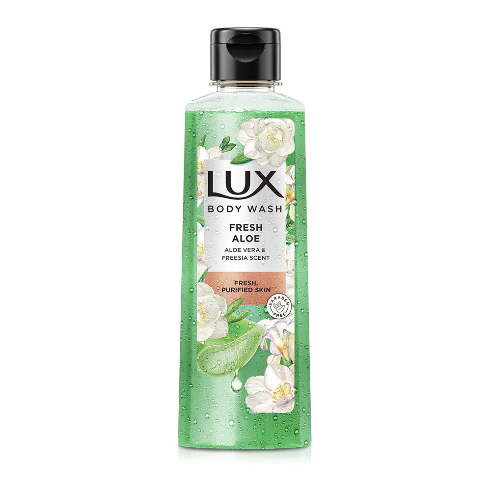Lux Aloe Vera Body Wash 250ml | Hydrating Body Wash for Soft Skin