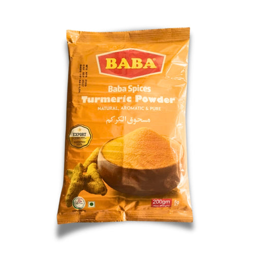 Baba Turmeric Powder 100g | Pure Ground Haldi Spice